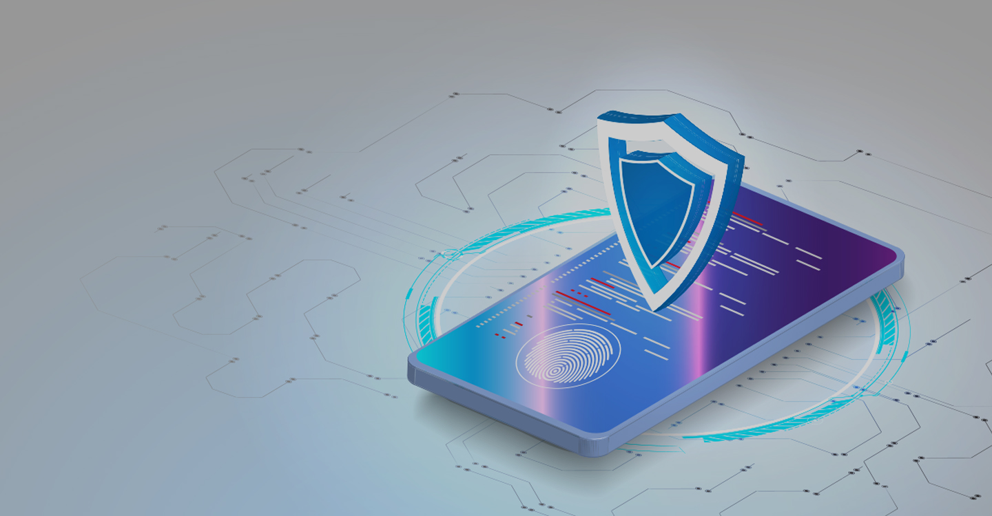 phone with security icon